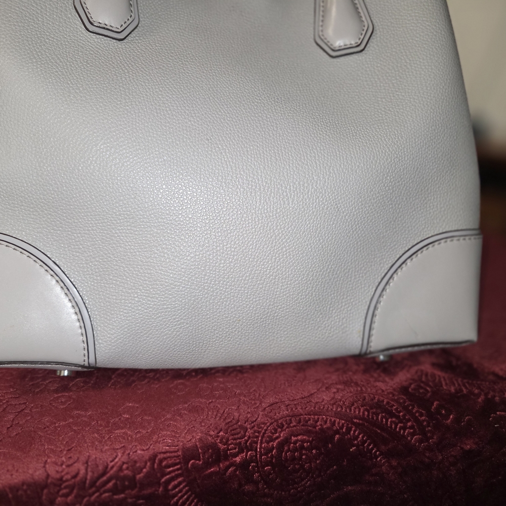 Michael Kors Light Gray Tote Bag - Picture 4 of 15